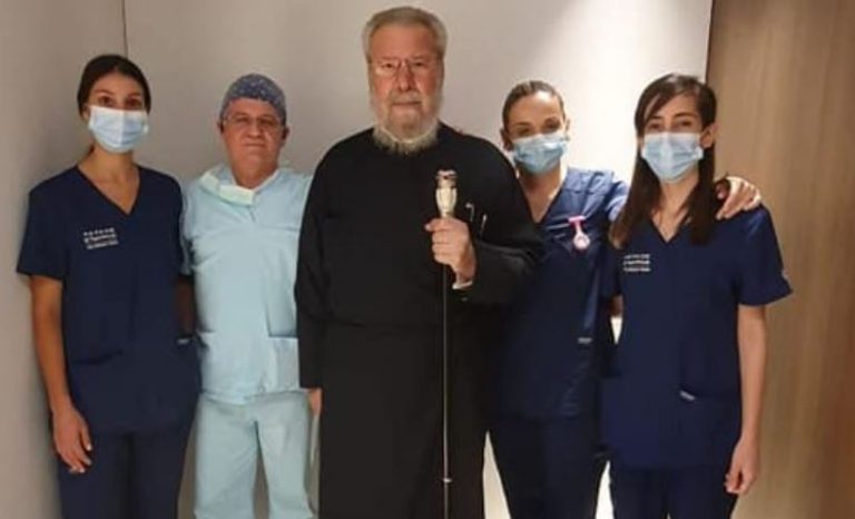 Έλαβε εξιτήριο ο Αρχιεπίσκοπος Κύπρου