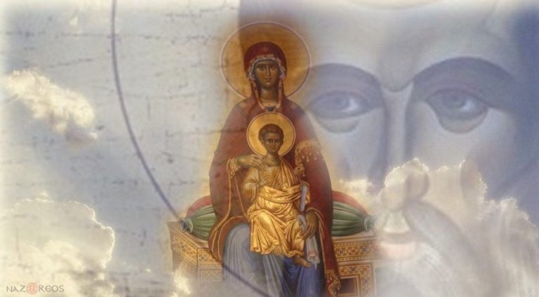 «Ουράνια στρατιά κύκλωσε το όρος, καθόταν στον θρόνο της η Παναγιά»