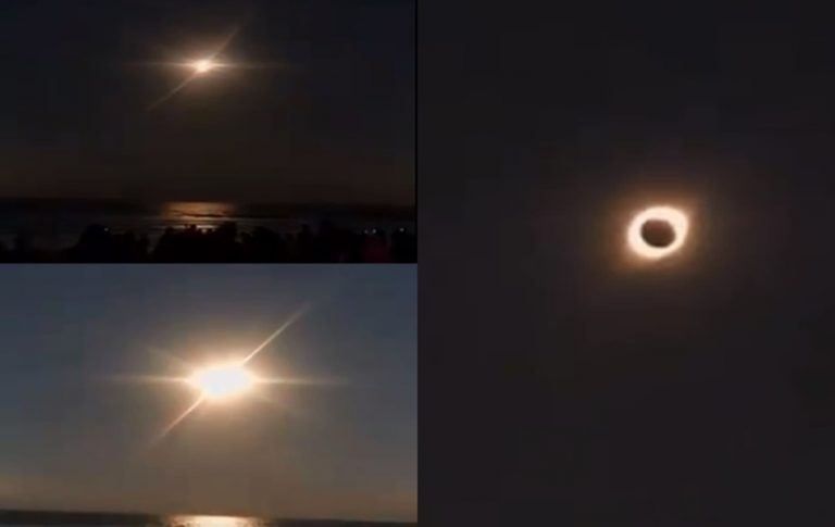 Εντυπωσιακές εικόνες, έγινε η νύχτα μέρα από το Αστέρι της Βηθλεέμ (ΒΙΝΤΕΟ)
