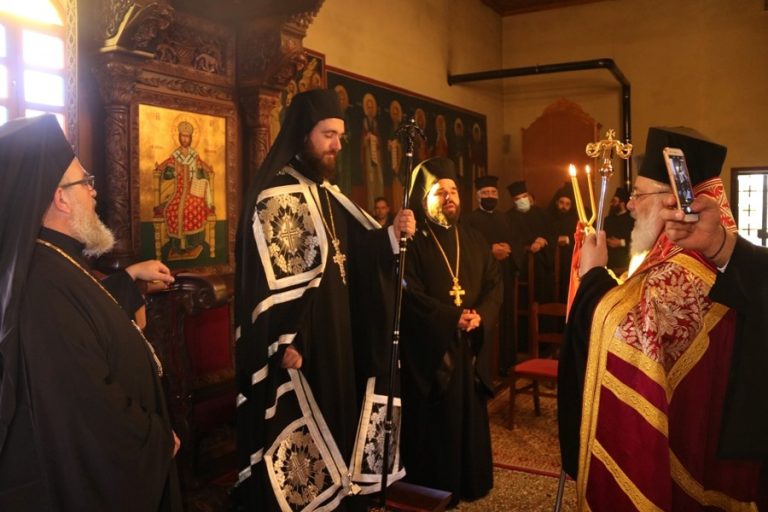 Ενθρονίστηκε ο Ηγούμενος της Γενεσίου Θεοτόκου Δαδιάς