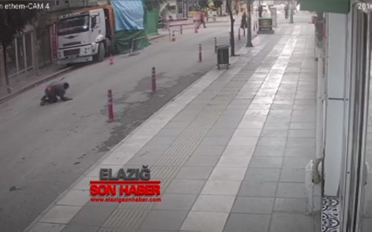 Έπεσε από το παράθυρο για να σωθεί από τον σεισμό στην Τουρκία! (ΒΙΝΤΕΟ)