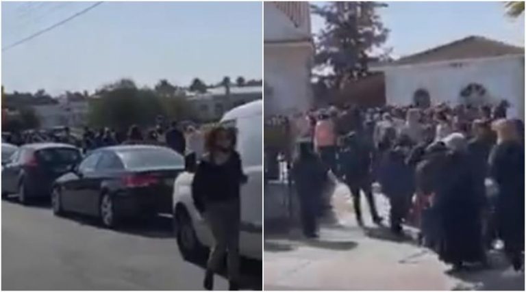 Χιλιάδες πιστοί σε προσκύνημα των λειψάνων του Αγίου Εφραίμ (ΒΙΝΤΕΟ)