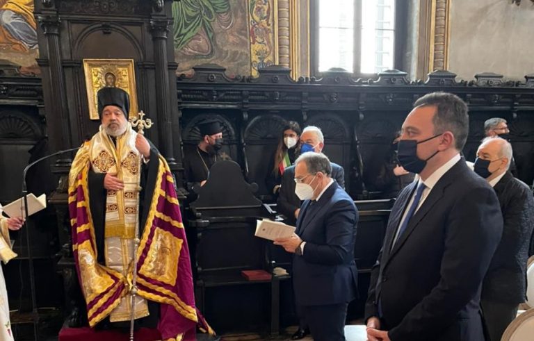 Ενθρόνιση Μητροπολίτη Ιταλίας Πολυκάρπου