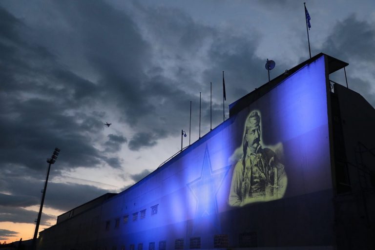 Ο Γέρος του Μοριά στο γήπεδο του Άστερα Τρίπολης